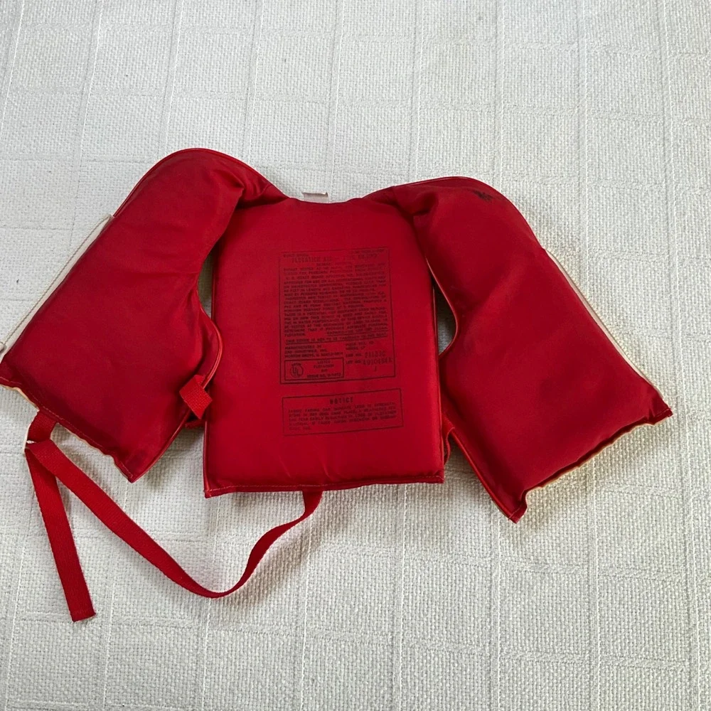 1996 Teenage Mutant Ninja‎ Turtles Child Small Life Vest PFD 30-50 LBS 12x12